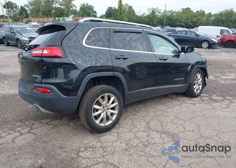 2015 Jeep Cherokee Limited z USA, uszkodzony, nr VIN 1C4PJMDS5FW727302